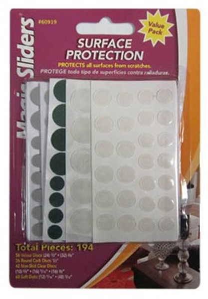 Magic Sliders 60919 Protection Surface 194 Pcs Value Pack