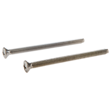 RP196 Screws Escutcheon Chrome