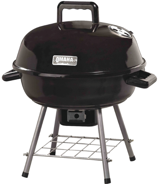Omaha GY220141 Table Top 14 In BBQ Grill Kettle
