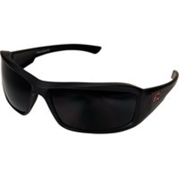 EDGE EYEWEAR XB136 Black Safety Glasses with Smoke Lens