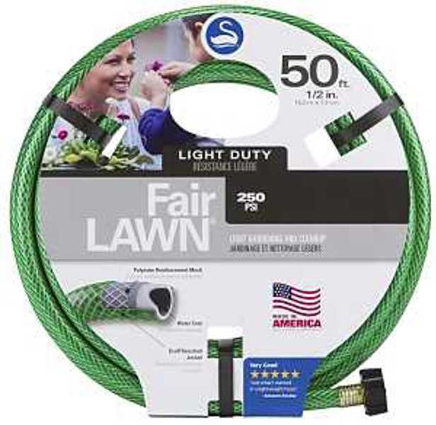 Colorite/Swan SNFA12050 Light Duty Garden Hose 1/2 In X 50 Ft