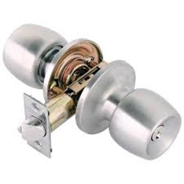 Toledo & Co Inc V1920AVUS32D Privacy Knobset Satin Finish