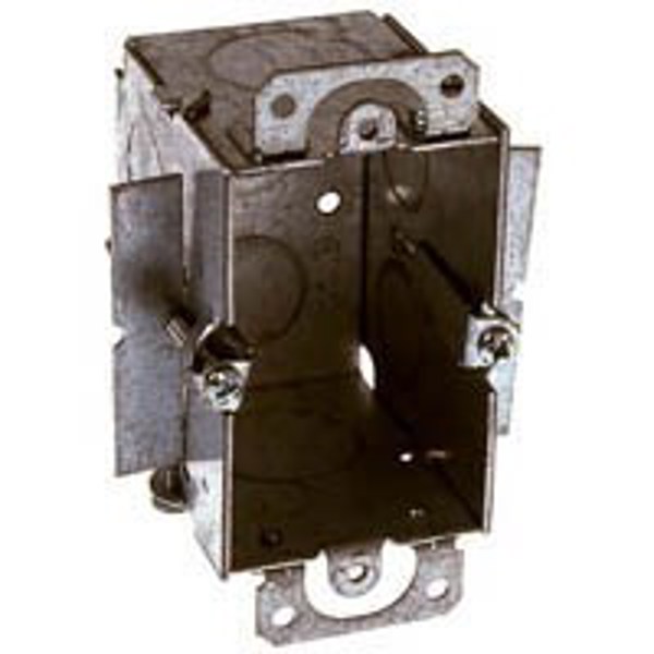 BELL WEATHERPROOF 509 Oldwork Conduit Box Knockout Steel Gray Galvanized