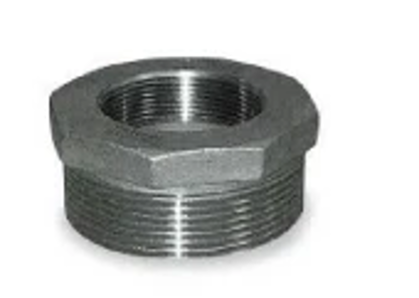 BOSHART INDUSTRIES U2-SSRC-1005 Red Coupling 1 X 1 Steel