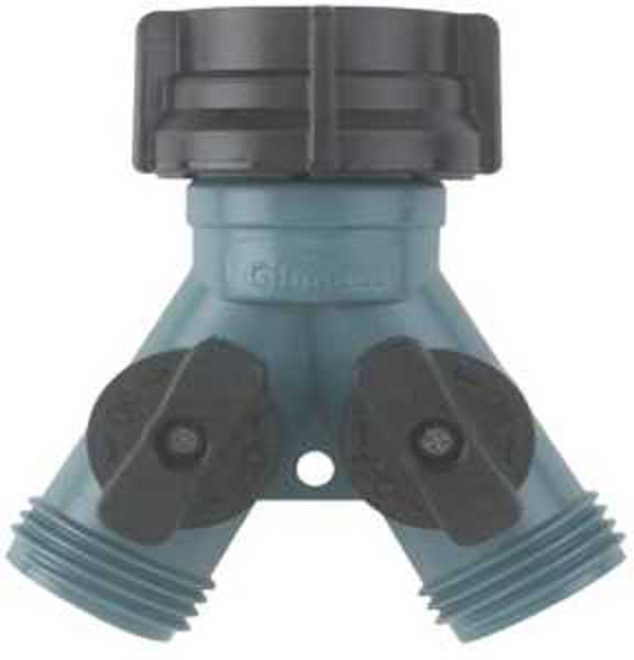 Gilmour MFG 17 / 800174-1002 Hose Y-Connector Nylon with Shut Off