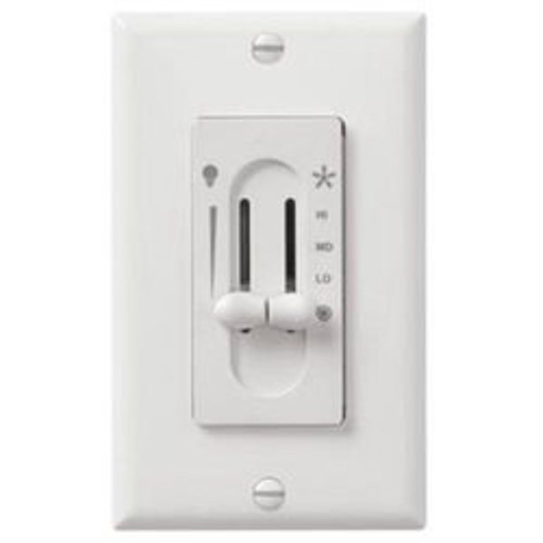 Hunter Fan Company 27182 Ceiling Fan and Light Control Remote 3 Speed Wall Mount