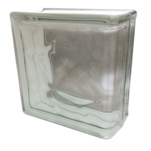 GLA GBWS884WEND Glass Block Single End Nubio 8 In X 4 In