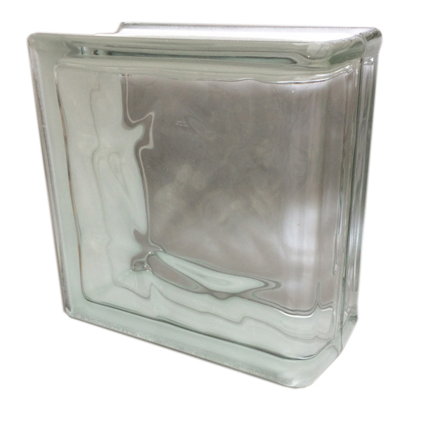Glass Block Supply LLC GLA GBWS884WEND Glass Block Single End Nubio 8 In X 4 In