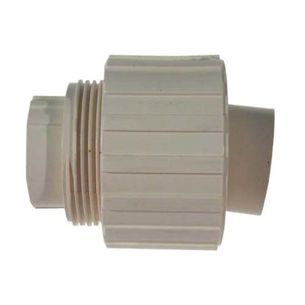 DACO WORLDWIDE TWP4197-007 CPVC Pipe Union 3/4 In Slip Fitting 100-400 PSI Pressure