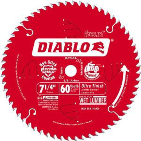 Bosch CB724AB25 Blade Saw 7-1/4 In 24-Tooth Framing Construction