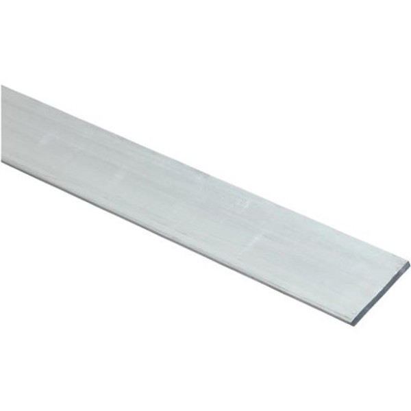 National Hardware N247-106 Aluminum Flat Bar 1 1/2 In x 1/8 In x 4 Ft