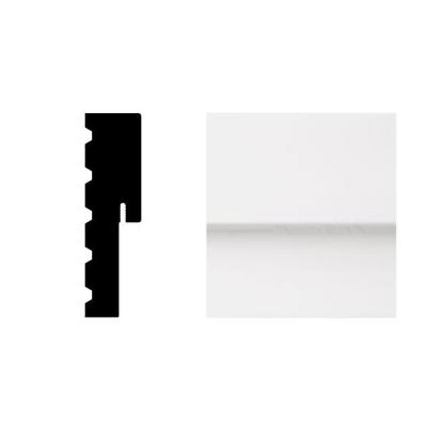 JELD-WEN WM 4916 PVC Exterior Jamb 4-9/16 In x 6/8 Ft White