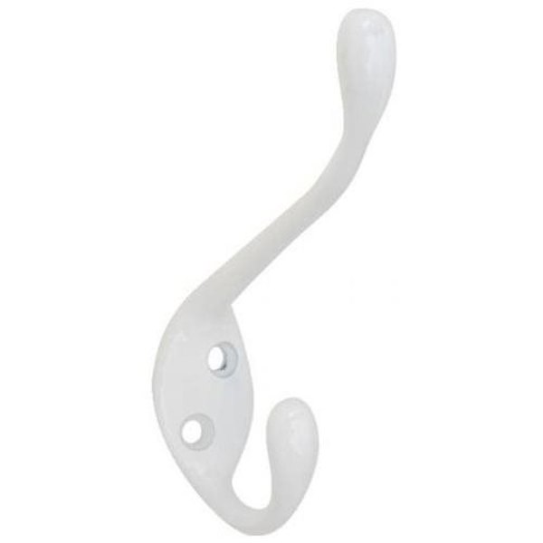 National Hardware N266-056 Garment Hook 35 Lb Zinc White