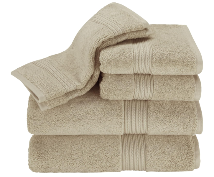 Kassatex KDN-110-LN Hand Towel 100% Egyptian Cotton Linen
