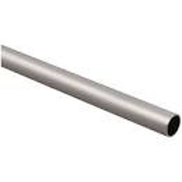 National Hardware S820-035 Steel Rod 8 Ft Long 1-5/16 In Diameter Satin Nickel