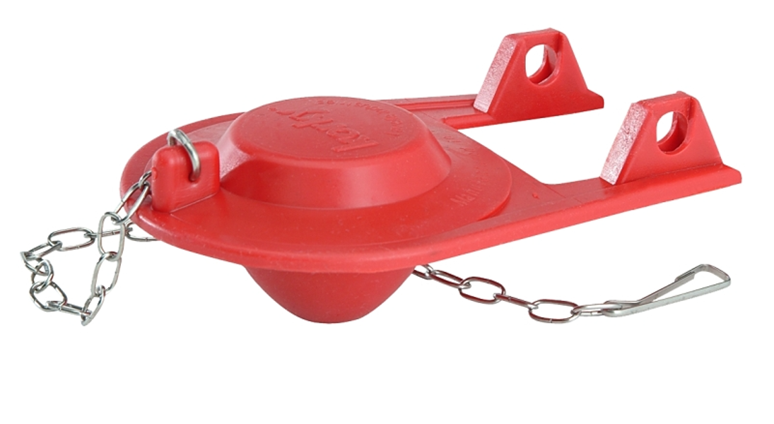 KORKY 2001BP Toilet Flapper Red Rubber