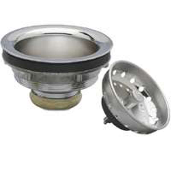 Plumb Pak PP5435 Kitchen Basket Strainer Stainless Steel