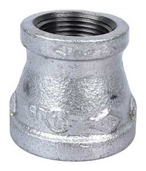ProSource 511-365HN / 24-11/4X1G Reducing Coupling Pipe 1-1/4X1 In Threaded Galvanized Schedule 40 Red