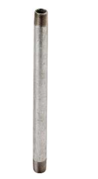 BK LLC SOUTHLAND GN 1/2X60-S Pipe Nipple 1/2 In x 60 In Galvanized Threaded Steel