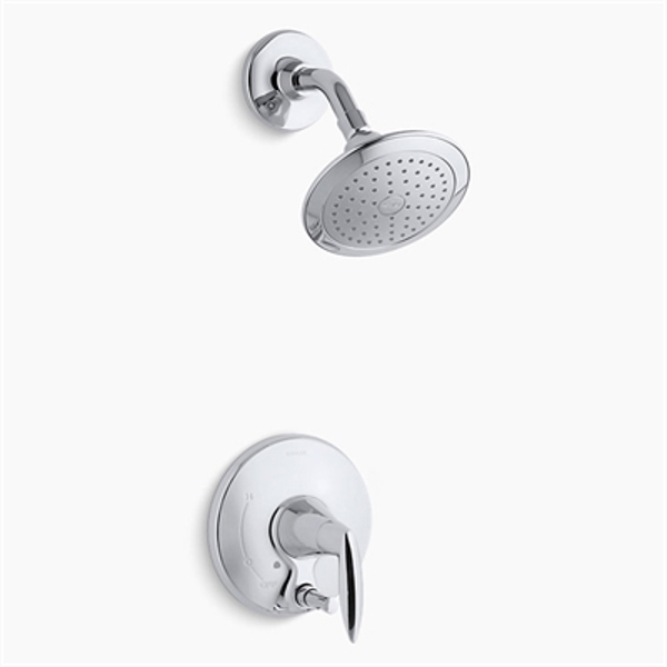 Kohler T45108-4-CP Alteorite Temp Shower Head Chrome