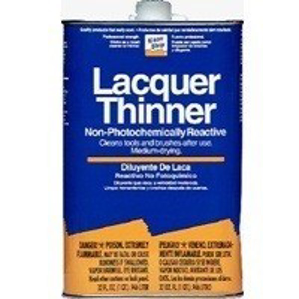 WM Barr QML170 Lacquer Thinner 1 Qt Capacity Metal Water White Liquid Klean-Strip