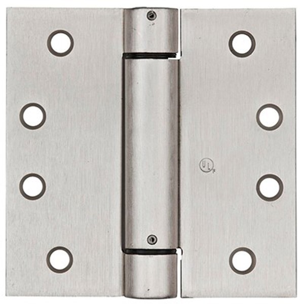 National Hardware N350-801 Spring Hinge 37 Lb Satin Nickel Cold Rolled Steel