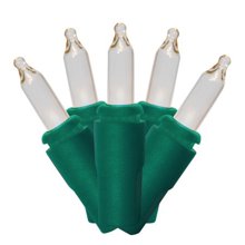 37 341 00 Light Set 100L Mini Clear With Green Wire