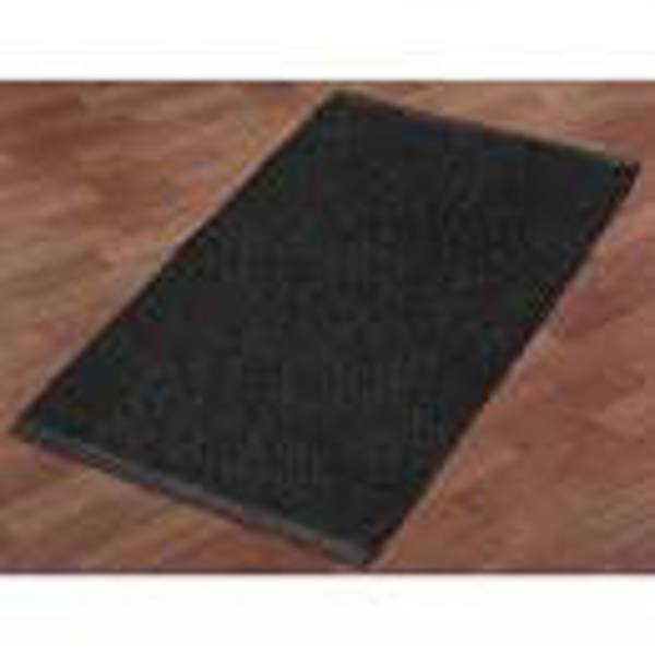 Log Cabin Rug 21 In X 34 In Plush Charcoal