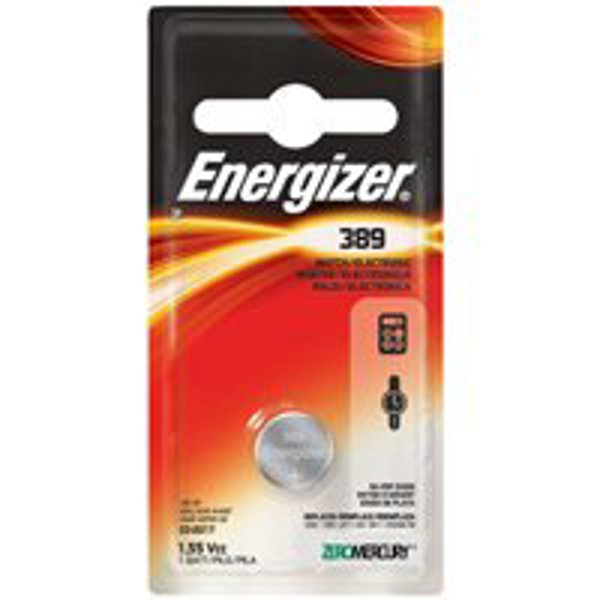 Energizer Battery 389BPZ Silver Oxide Battery 1.5 Volt Silver