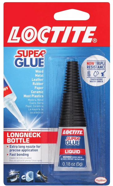 Henkel Consumer Adhesives 230992 Super Glue 5G Bottle Transparent