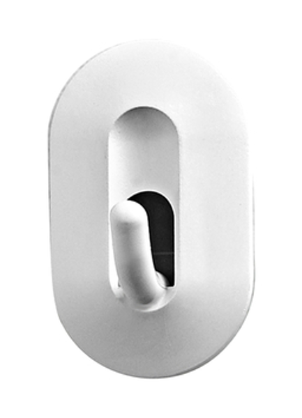 Spectrum 20500 Classic Hooks 2 Count White Adhesive