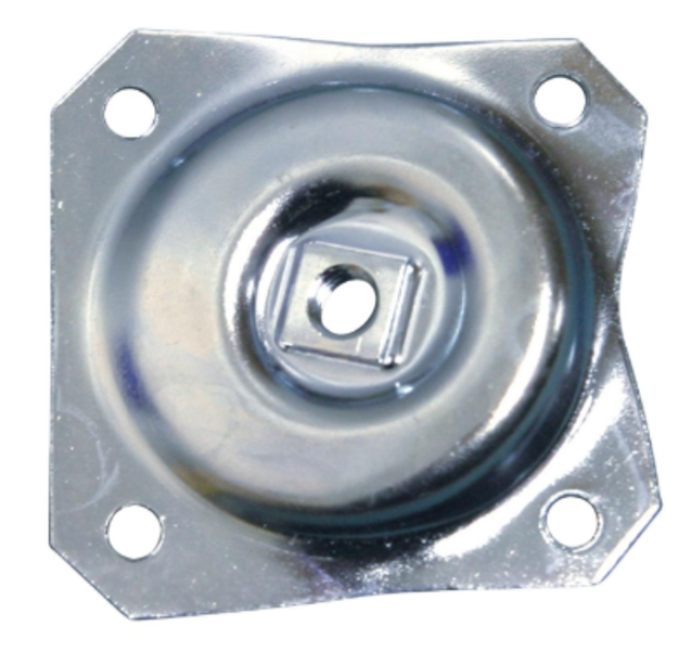 WADDELL MFG CO 2752 Angled Table Plate Stainless Steel Durable Construction for Table Support