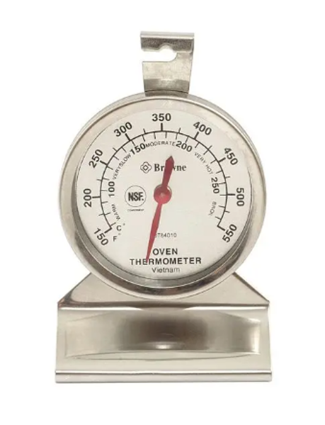 Browne Foodservice OT84010 Oven Thermometer Sturdy Durable Hanging Design