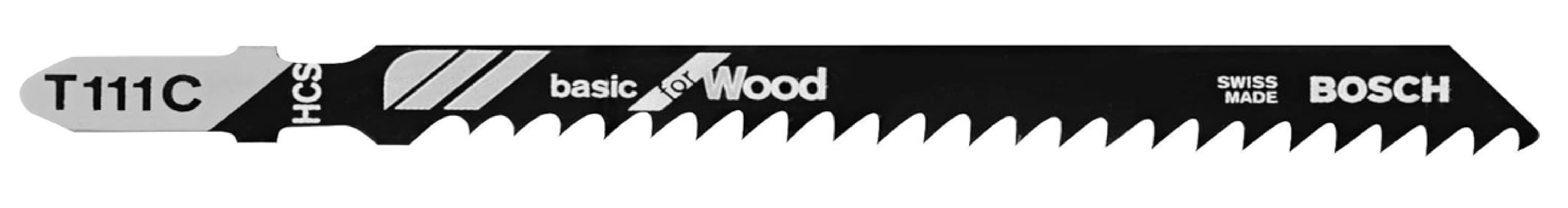 Bosch T111C Jigsaw Blade 4 In 8 TPI High Carbon