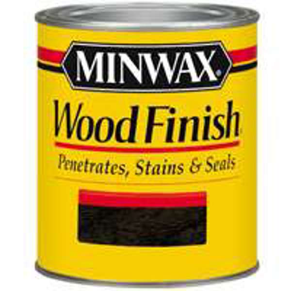 Minwax 70013 Interior Oil Based Wood Finish 1 Qt Ebony Black Penetrating Stain