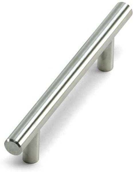 Laurey 89002 Pull T-Bar Cabinet Pull 7 In Overall Stainless Steel 128 Mm