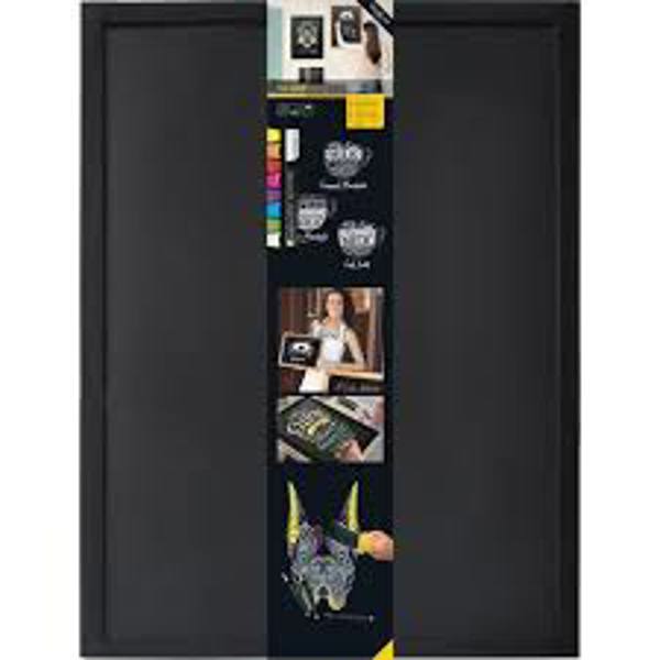 American Metalcraft WBWBL6080 Wall Board 31-1/2 In X 24 In Black Frame Black