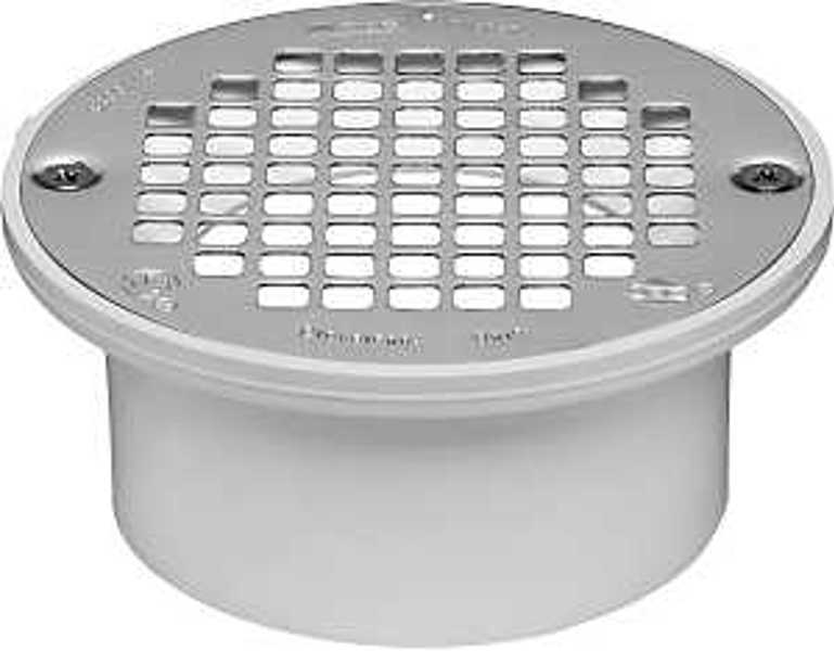 Oatey 43583 Floor Drain 3X4 PVC White
