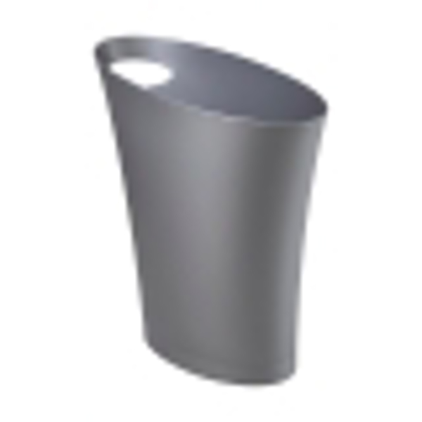 Umbra 082610-560 Silver Wastebasket 2 Gal Capacity