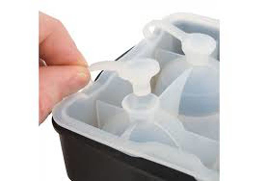 Tablecraft BSRT2 Silicone Ice Sphere 2 Spheres 4 Molds