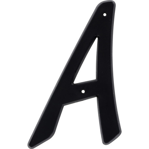 Hillman Group 842533 House Letter A 4 In Black Plastic