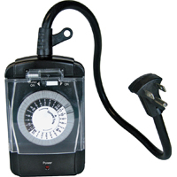 PowerZone TNO24111 Timer 24 Hour Outdoor Heavy Duty