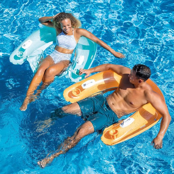 Intex Recreation Corp 58859E Inflatable Lounge 60 X 39 In