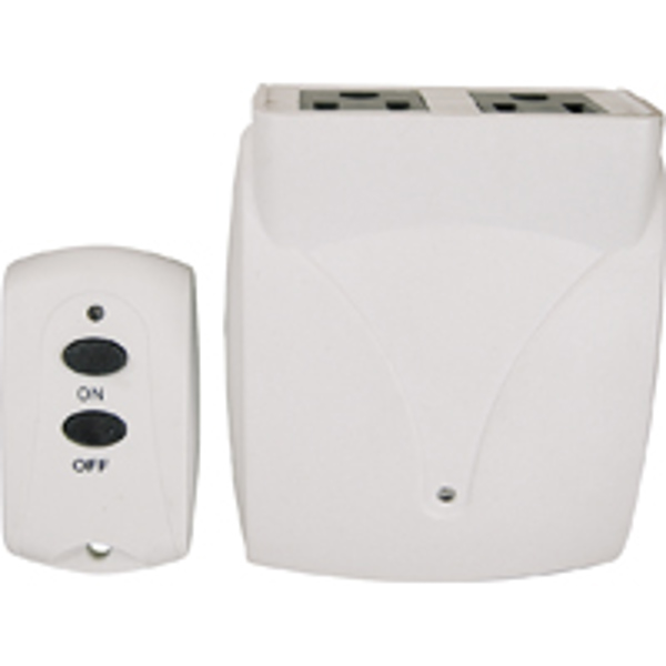POWERZONE TNRC21 Indoor Remote Control Timer 2 Outlets