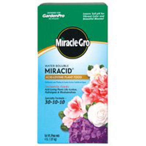 Scotts Company 1850011 Water Soluble Food Plant Fertilizer 4 Lb Acid Loving Miracle Gro