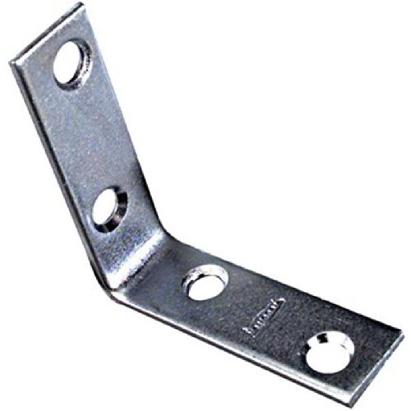 National Hardware SPB115 Fastener 2x5/8 In Corner Bracket Zinc Plated