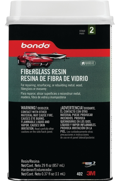 Bondo/Dynatron 402 Resin Fiberglass Repair Hardener 32 Oz