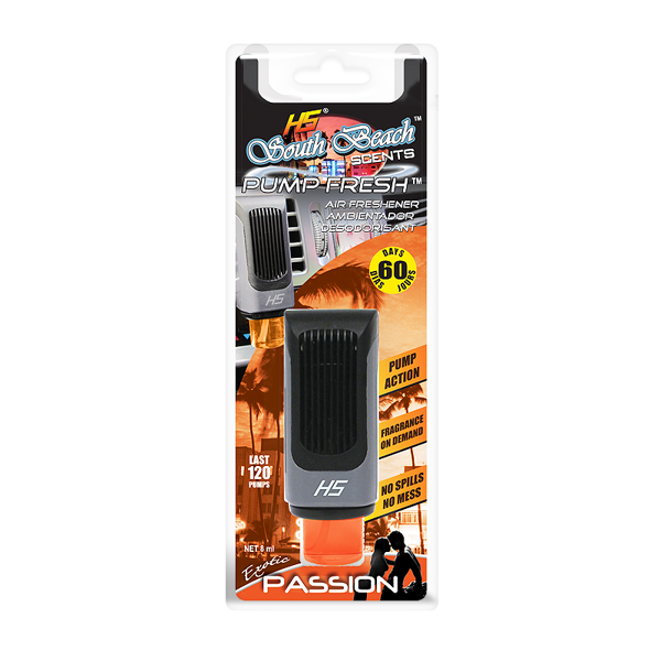 Herrero & Sons Corp. HSA-705836 Air Freshener Can South Beach Pump Fresh Passion
