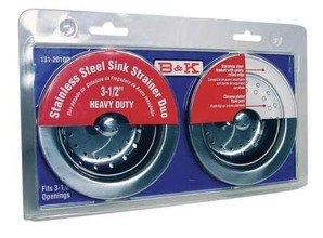 131-201DP Strainer Sink Chrome Plated