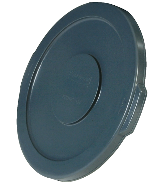 Rubbermaid FG263100 Trash Lid 32 Gal Gray Plastic